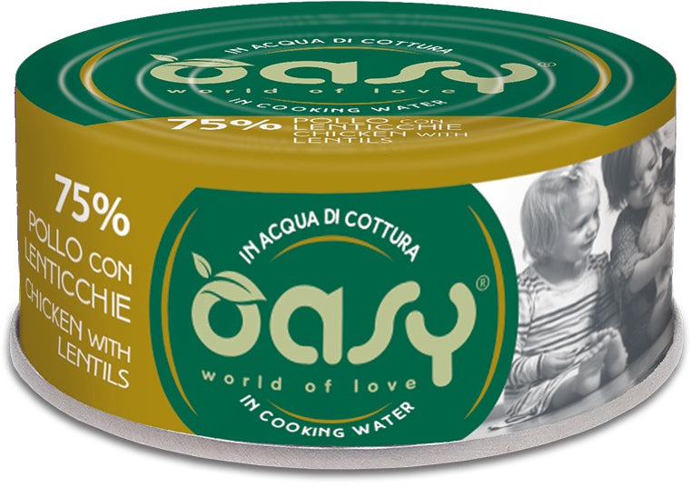 OASY More Love Conserva pentru pisici, cu Pui si linte 70g