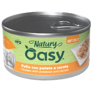 OASY Natury Conserva pentru caini, cu Pui, Cartofi si Morcov, in jeleu 150g