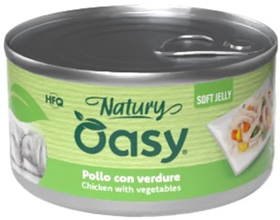 OASY Natury Conserva pentru caini, cu Pui si Legume, in jeleu 150g