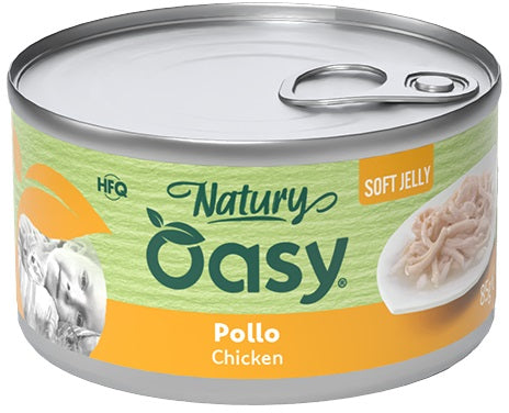 OASY Natury Conserva pentru pisici, cu Pui, in jeleu 85g