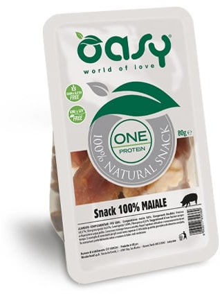 OASY Recompensă One Protein, pentru câini, cu Porc 80g - Maxi-Pet.ro