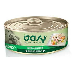 OASY Specialita' Naturali Conserva pentru caini, cu Pui si Legume 150g