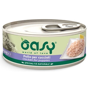 OASY Specialita' Naturali Conserva pentru PUPPY, cu Pui 150g
