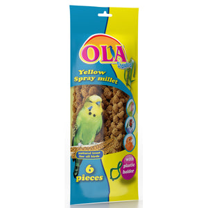 OLA Crengute de mei galben, pachet de 6 bucati  + suport 140g