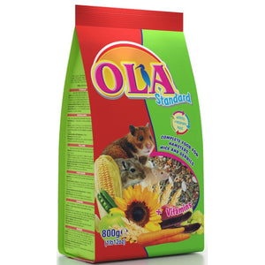OLA Standard + Vitamins Hrana completa pt hamsteri, soricei si gerbili 800g