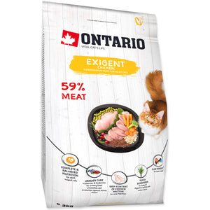 ONTARIO Hrana uscata pentru pisici adulte, Exigent 2kg