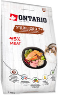 ONTARIO Hrană uscată pentru pisici senioare, Sterilised, 7+