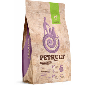 PETKULT Sensitive Low Callories Adult & SENIOR, talie medie/mare, Miel/orez 3kg