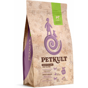PETKULT Sensitive Low Callories Adult & SENIOR, talie mica, Miel/orez 3kg