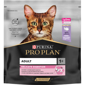 PRO PLAN Hrana uscata pentru pisici Adult Delicate Digestion, Curcan/Orez 400g