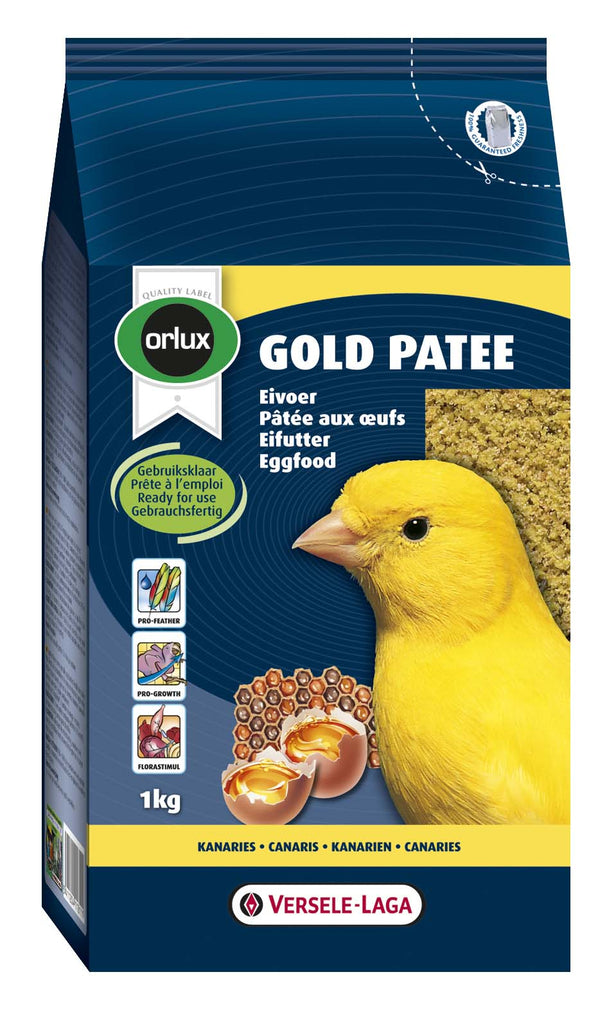 ORLUX Pate Gold Yellow Hrană pe bază de ou pentru canari 250g - Maxi-Pet.ro