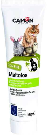 ORME NATURALI Pastă cu malţ pentru pisici pentru eliminarea ghemelor de păr 100g - Maxi-Pet.ro