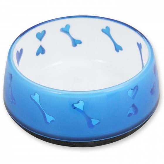 OUTLET ALL FOR PAWS Castron pentru caini OASE, Albastru, L 15x15x8cm