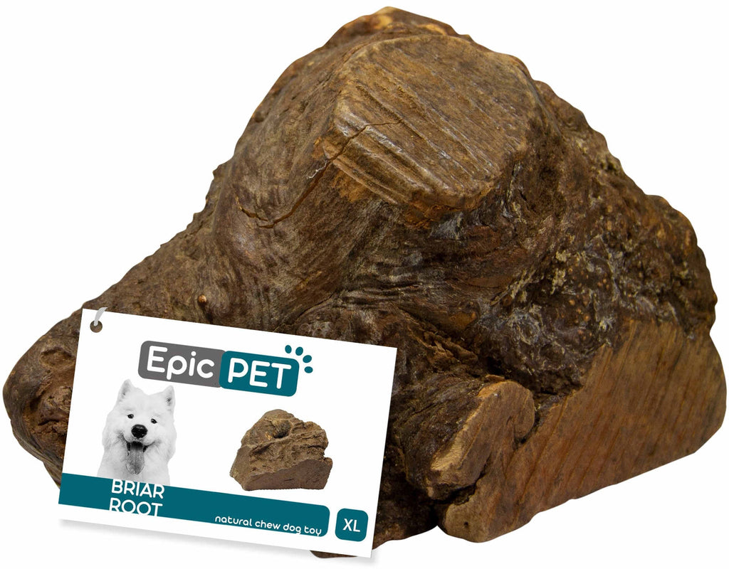 OUTLET EPIC PET Jucarie pentru caini, din lemn de Briar, pentru dentitie XL