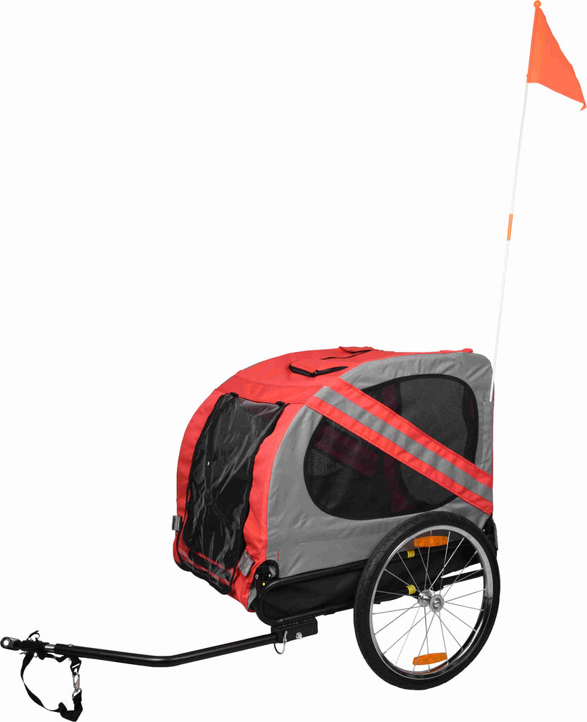 OUTLET FLAMINGO Trailer bicicleta JULIETTE pentru caini, 80x57x64cm