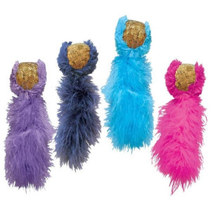 OUTLET KONG Jucarie pentru pisici Cork Ball, diverse culori