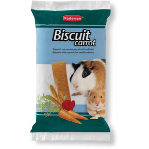 PADOVAN Grandmix, Biscuiti cu morcov pentru rozatoare 30g