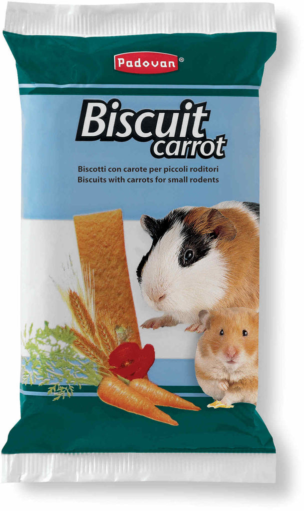 PADOVAN Grandmix, Biscuiti cu morcov pentru rozatoare 30g