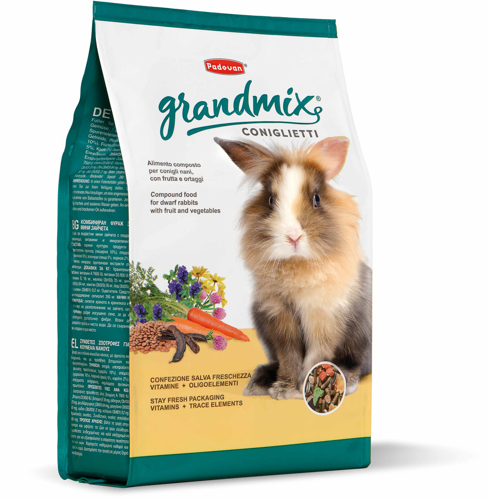 PADOVAN GrandMix, Hrana pentru iepuri 3kg