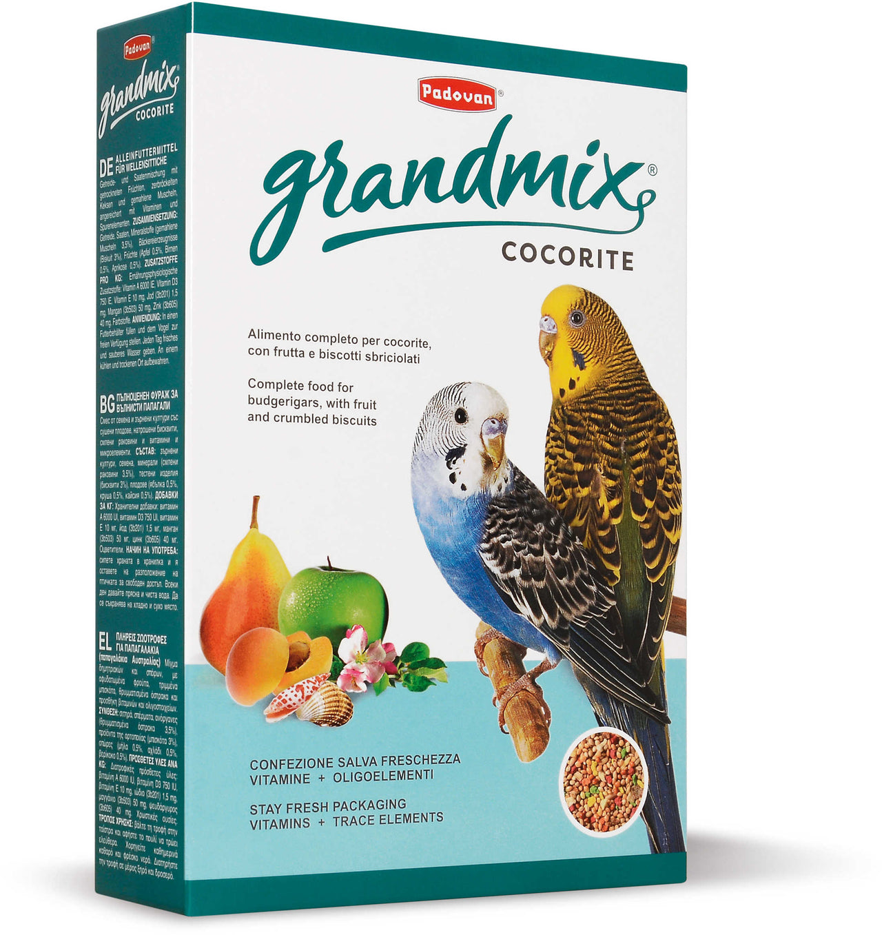 PADOVAN GrandMix, Hrana pentru perusi 400g