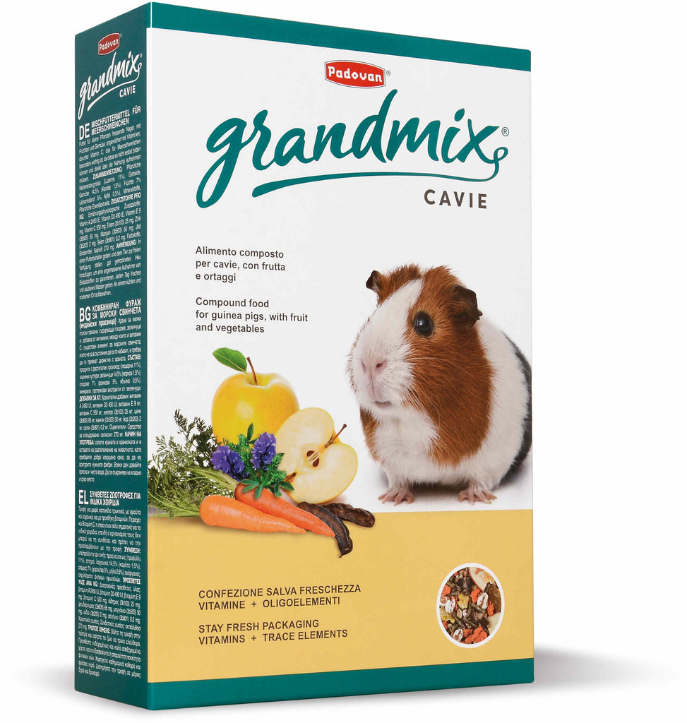 PADOVAN GrandMix Cavie Hrană pentru Porcuşori de Guineea 850g - Maxi-Pet.ro