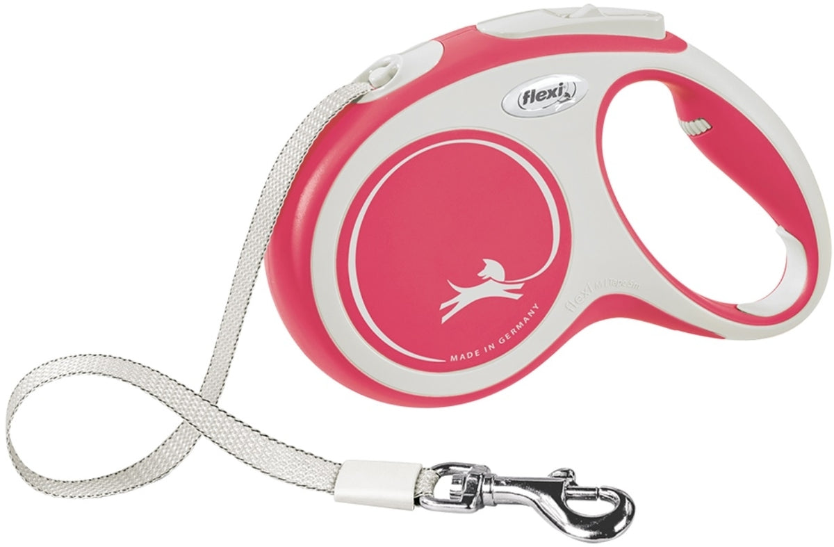 FLEXI Lesă retractabilă NEW COMFORT cu bandă - Maxi-Pet.ro