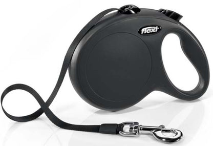 FLEXI Lesă retractabilă NEW CLASSIC, cu bandă - Maxi-Pet.ro