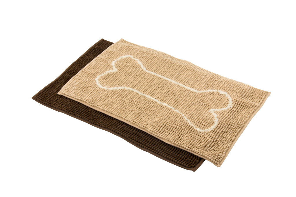 PAWISE Covor pentru caini, din microfibra, Maro, 50x80cm
