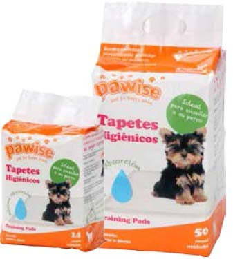 PAWISE Covorase absorbante pentru catelusi, Pee pads