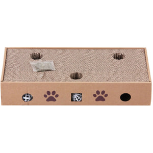 PAWISE Cutie pentru ascutit ghearele, 2 in 1, cu bile, 49x21cm