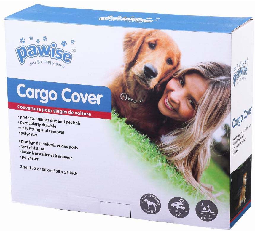 PAWISE Husa pentru protectia portbagajului masinii, Negru, 130x150cm