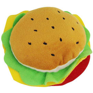 PAWISE Jucarie pentru caini, Yummy Yummy Hamburg, din plus 12cm