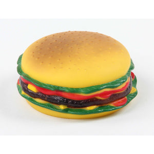 PAWISE Jucarie pentru caini Hamburger, din vinilin, 13x12x4,5cm