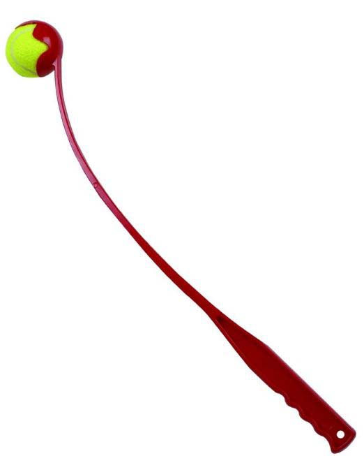 PAWISE Jucarie pentru caini Tennis Ball Launcher, aruncator de mingi 62cm