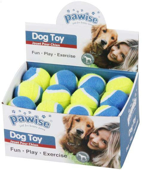 PAWISE Minge pentru câini Tennis, diametru 6,3cm - Maxi-Pet.ro