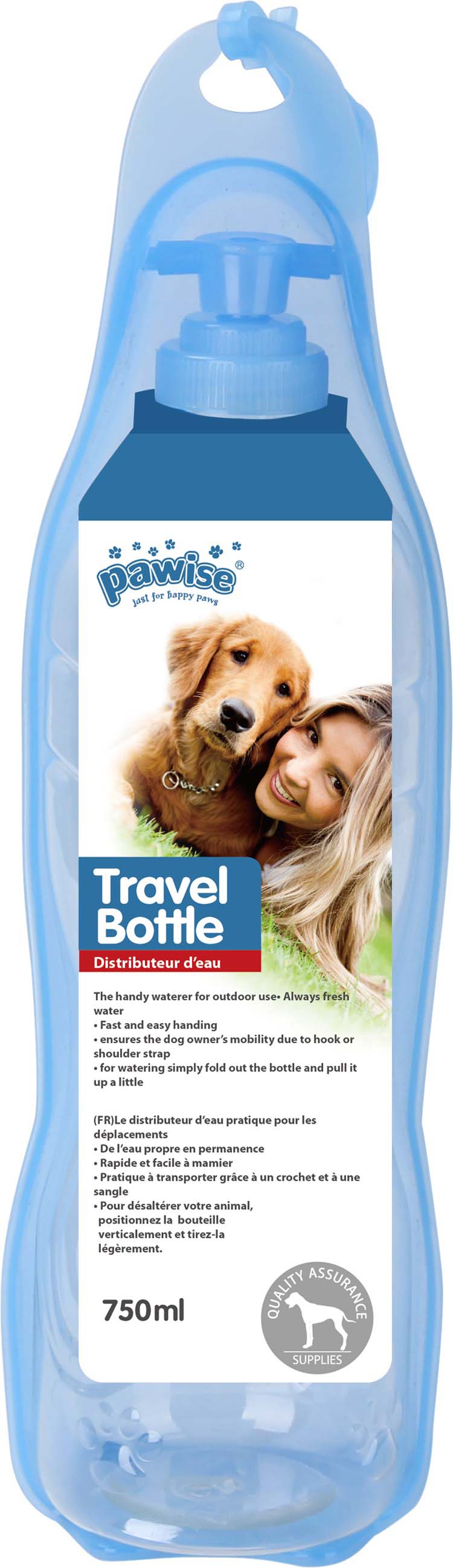 PAWISE Sticla plastic pentru adapatoare caini