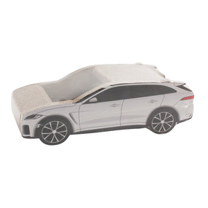 PAWISE Suport pentru ascutit ghearele, din carton,  Automobil, Alb, 56x23x3cm