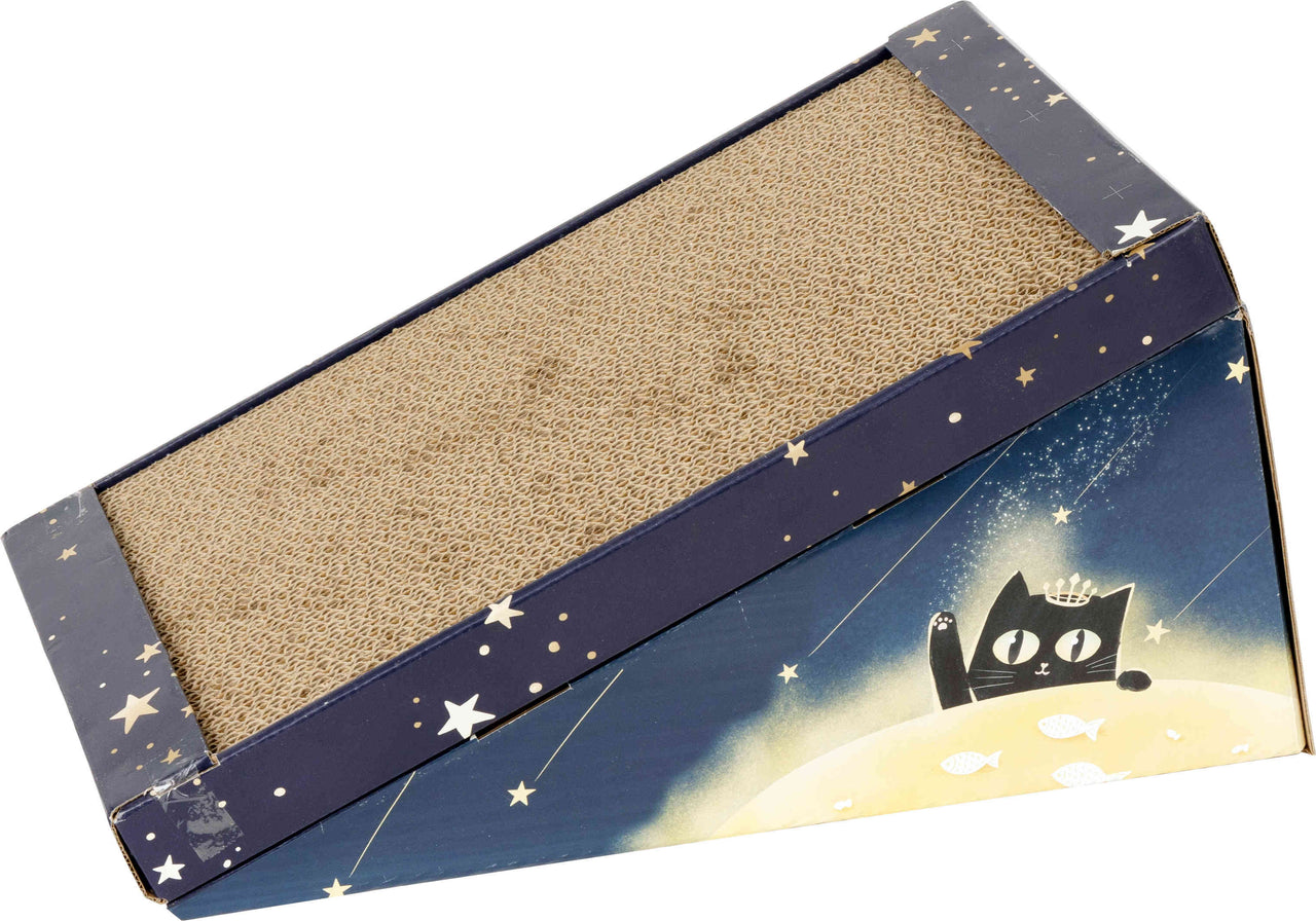 PAWISE Suport pentru ascutit ghearele, din carton inclinat, N-Play, 47x25,5x25cm