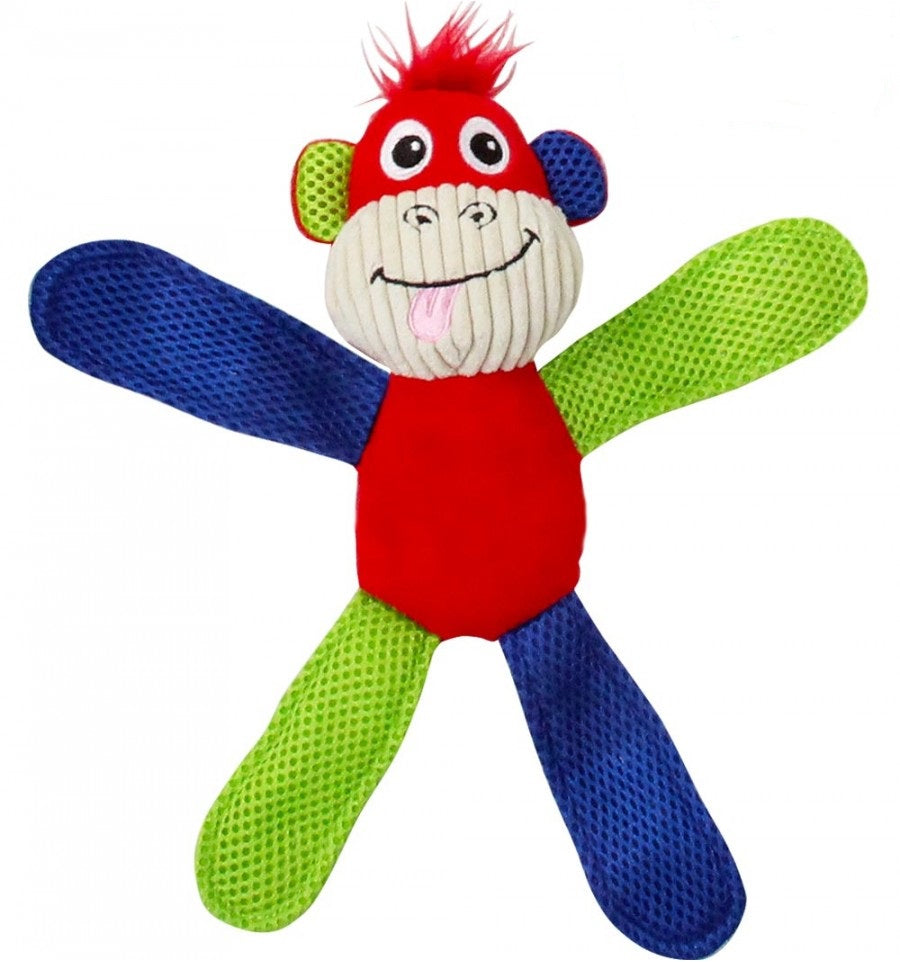 PAWISE Vivid Life Juc pt câini Maimuţă Fetch It, din pluş, diverse modele 25cm - Maxi-Pet.ro