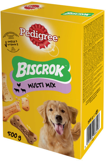 PEDIGREE Delicii pentru caini Biscrock Original 500g