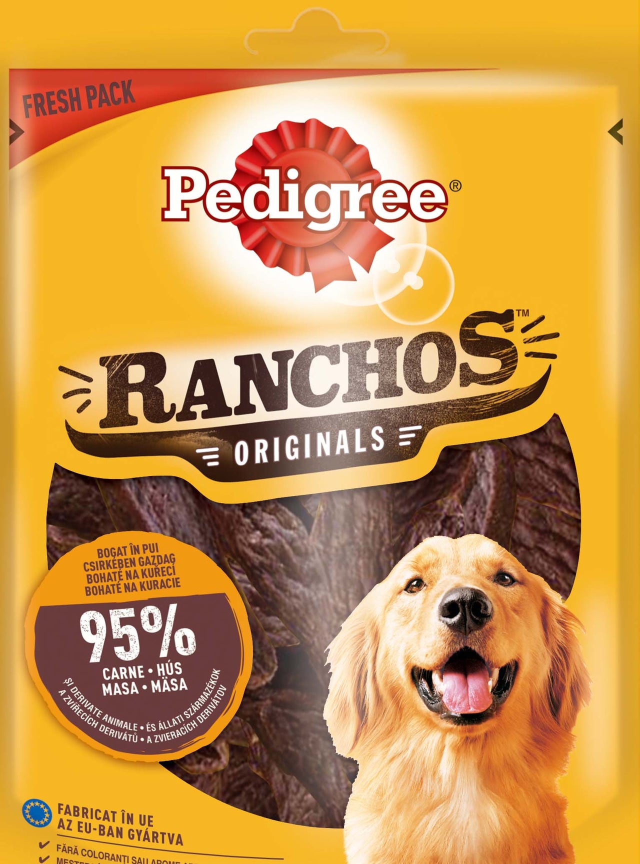 PEDIGREE Delicii pentru caini Ranchos, cu Pui 70g