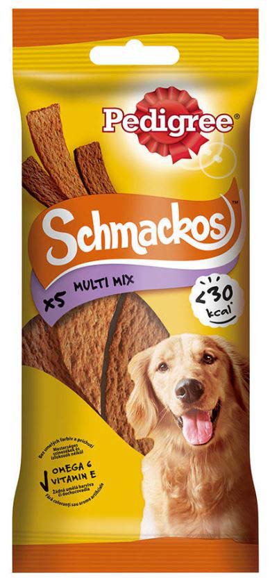 PEDIGREE Delicii pentru caini Schmackos Multi Mix, benzi moi