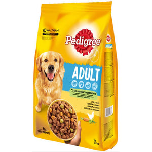 PEDIGREE Hrana uscata pentru caini Adult, cu Pasare si Legume 7 kg