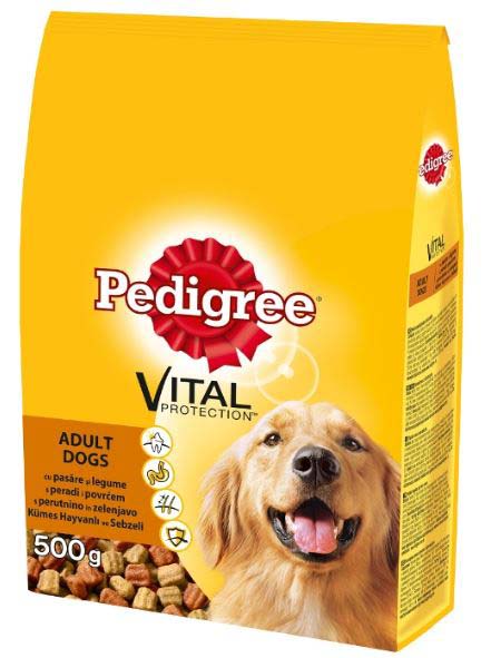 PEDIGREE Hrana uscata pentru caini Adult, cu Pasare si Legume 