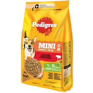 PEDIGREE Hrana uscata pentru caini Adult MINI, cu Vita si Legume 2kg