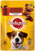 PEDIGREE Plic hrană umedă pentru câini Adult, cu Vită şi Ficat în Aspic 100g