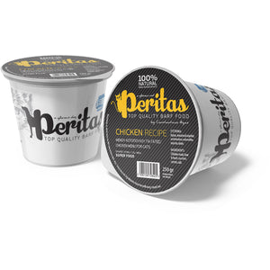 PERITAS Meniu pentru pisici, hrana cruda congelata, cu Pui 250g