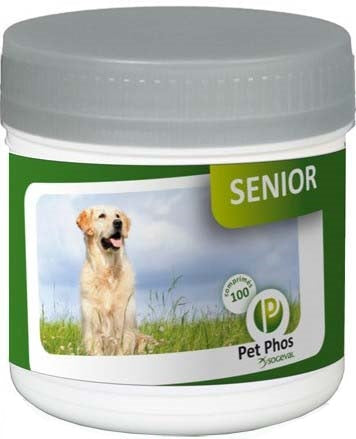 PET PHOS Canin Senior Supliment dietetic pentru câini maturi, 100 tablete - Maxi-Pet.ro