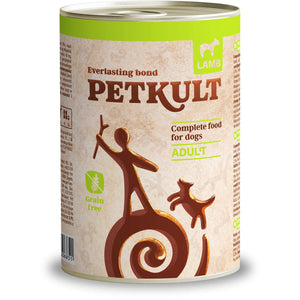 PETKULT Conserva pentru caini, cu Miel 400g