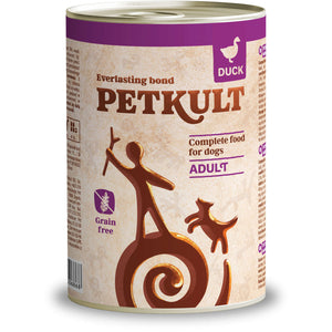 PETKULT Conserva pentru caini, cu Rata 400g